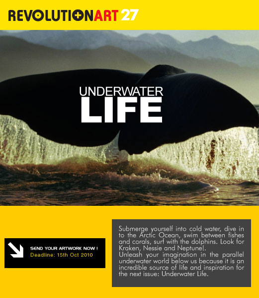 Next Revolutionart Theme: UNDERWATER LIFE