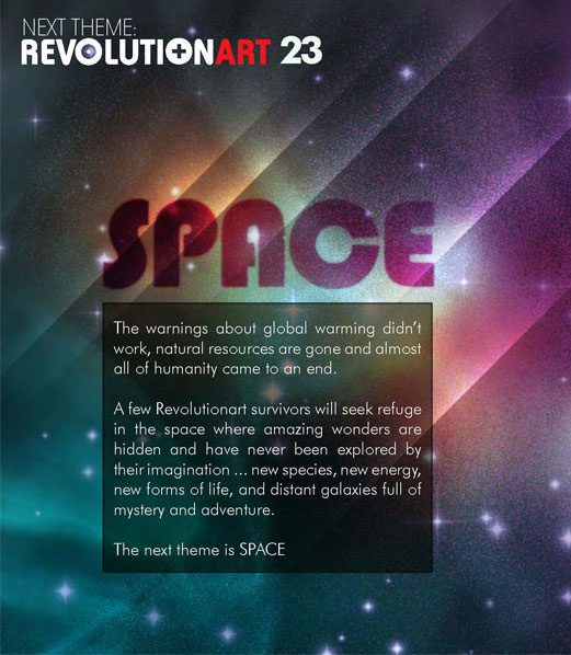 Next Revolutionart Theme: SPACE